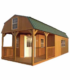 WRAPAROUND PORCH LOFTED BARN CABIN