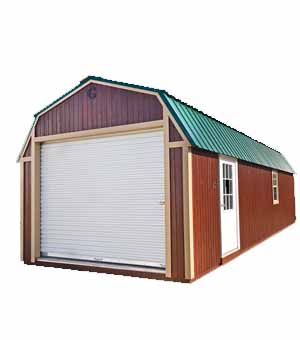 Urethane Lofted Barn Garage